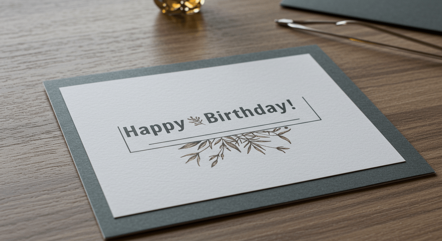 Birthday Wishes for Men.
