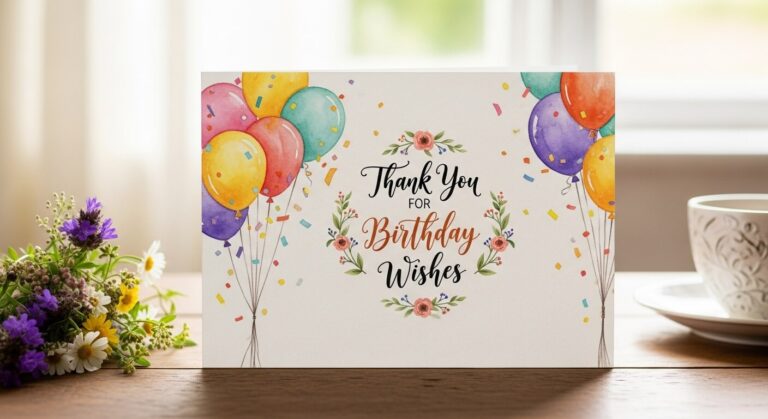birthday wishes thank you